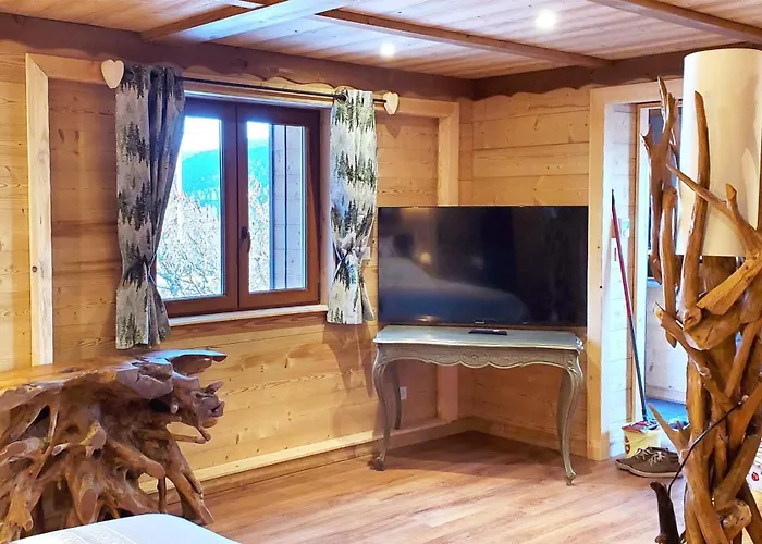 Chalet Panoramique Et De La Source